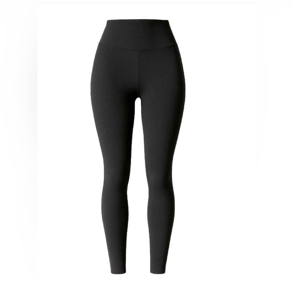 EMMY DEVEAUX High-Waisted Black Leggings